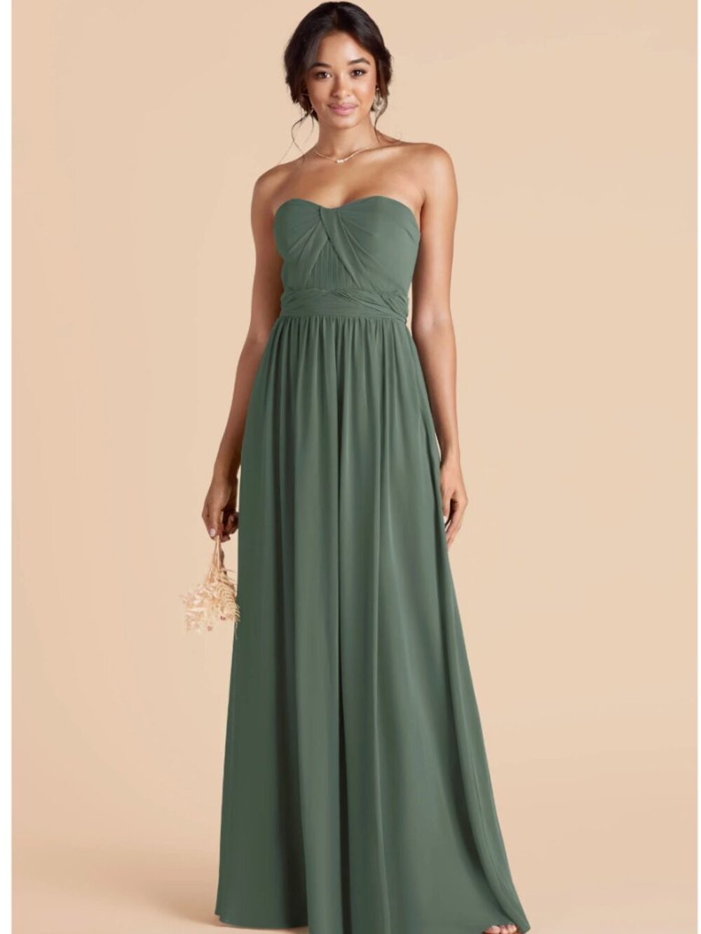 Birdy Grey Grace Dress Chiffon Eucalyptus